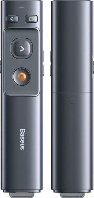 Лазерна указка Baseus Orange Dot Wireless Presenter (Red Laser) Grey