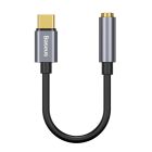 Кабель-перехiдник Baseus Type-C Male to 3.5mm Female Adapter L54 Deep Grey