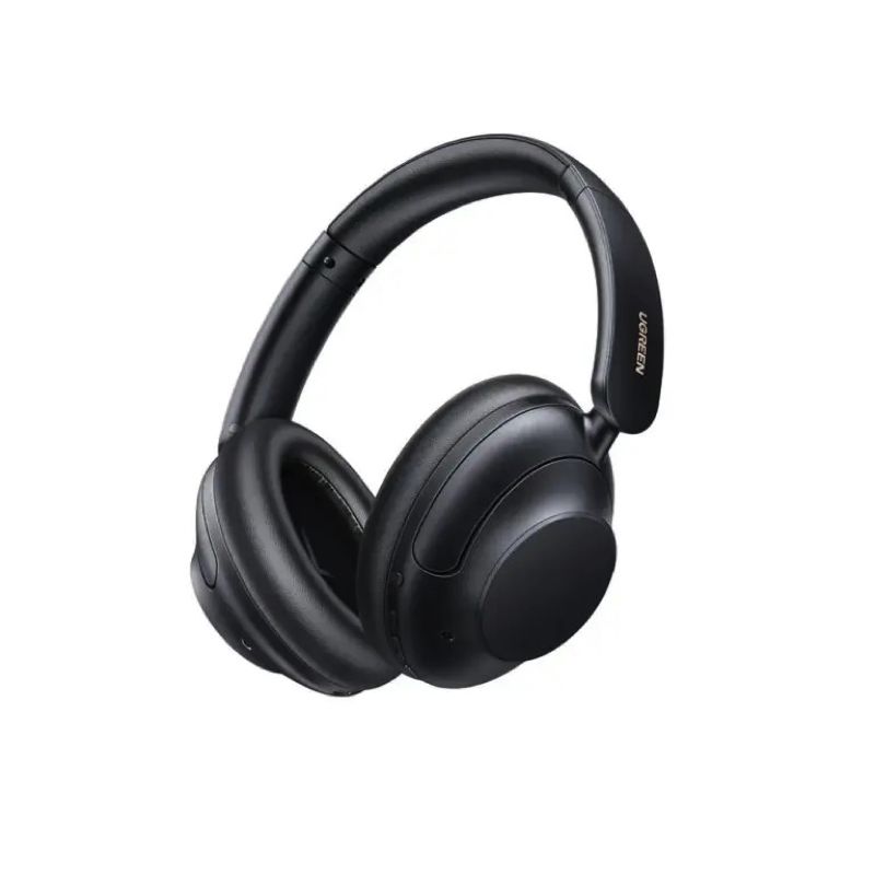 Бездротові накладні навушники UGREEN HP202 HiTune Max5 Hybrid Active Noise-Cancelling Headphones Black(UGR-25255)