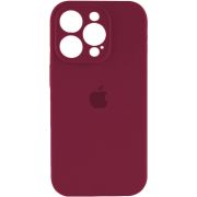 Чохол для смартфона Silicone Full Case AA Camera Protect for Apple iPhone 15 Pro Max 47,Plum