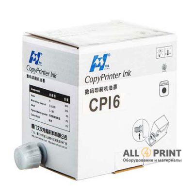 Фарба Ricoh/Gestetner JP6/CPI6 чорна, HuaMing