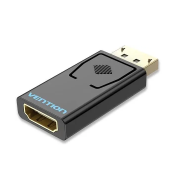 Адаптер Vention DP Male to HDMI Female Adapter Black (HBKB0)