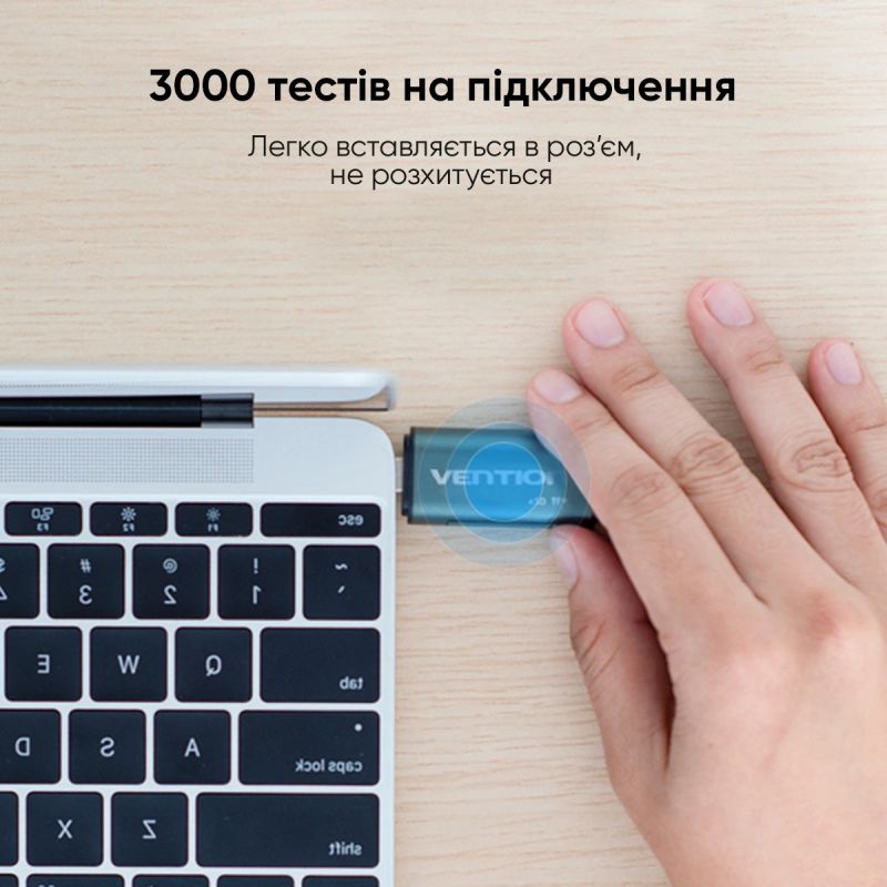 Кардридер Vention USB3.0 Multi-function Card Reader Gray Metal Type (CCHH0)