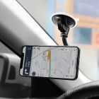 Автотримач для телефона BOROFONE BH18 Journey series in-car phone holder, carbon fiber pattern durable