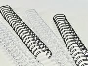 Пружини металеві wireMARK 22.3 мм, чорні (25 шт)