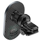 Автотримач для телефона з БЗП HOCO CA91 Magic magnetic wireless fast charging car holder Gray