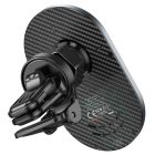 Автотримач для телефона з БЗП HOCO CA91 Magic magnetic wireless fast charging car holder Gray