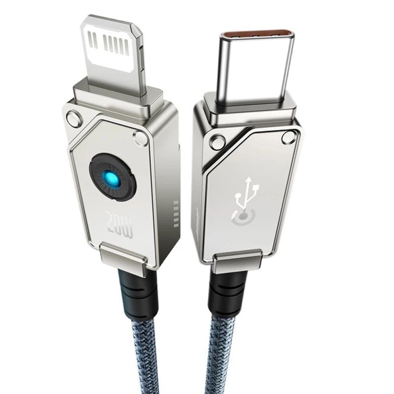Кабель Baseus Unbreakable Series Fast Charging Data Cable Type-C to iP 20W 2m Stellar White