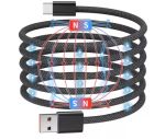 Кабель NN SN2 Magnetic Usb Type-C 1m 100W  grey