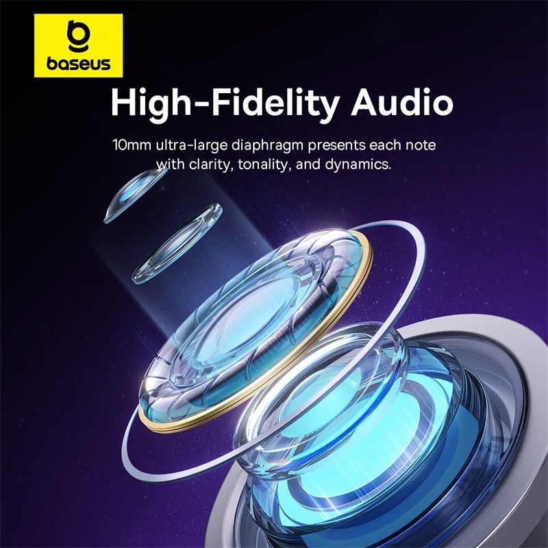 Навушники Baseus Encok HZ11 Wired Earphones Moon White