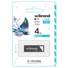 Флеш-накопичувач Wibrand USB 2.0 Stingray 4Gb Grey