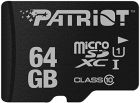 Карта пам'яті microSDXC (UHS-1) Patriot LX Series 64Gb class 10