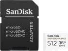 Карта пам'яті microSDXC (UHS-1 U3) SanDisk High Endurance 512Gb class 10 V30 (100Mb/s) (adapterSD)