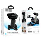 Велотримач для телефона HOCO H31 Wild Wolf bicycle motorcycle universal holder Black