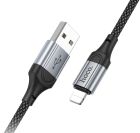 Кабель HOCO X102 Fresh charging data cable iP Black