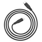 Кабель ACEFAST C3-01 Type-C to iP 3A, 30W, TPE, TPE connectors, Black
