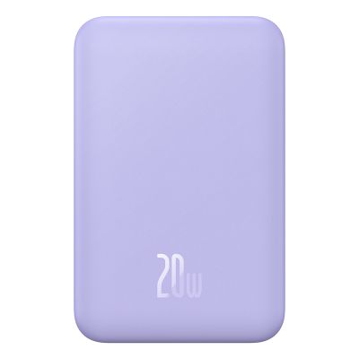 Зовнішній акумулятор Baseus Magnetic Mini Wireless Fast Charge Power Bank 5000mAh 20W Nebula Purple