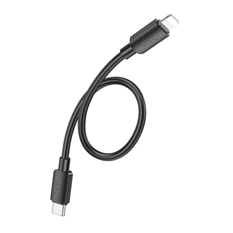 Кабель HOCO X96 Hyper PD charging data cable iP (L=0.25M) Black