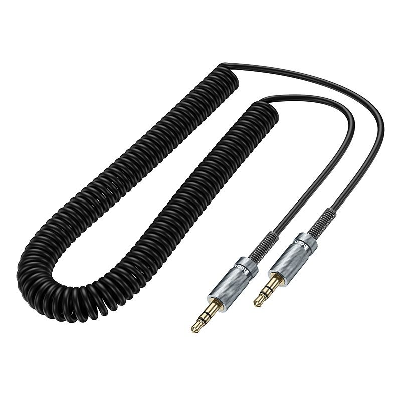 Аудiокабель HOCO UPA31 Cindy spring audio cable AUX 3m Black