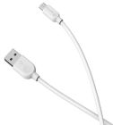 Кабель BOROFONE BX14 USB to Micro 2.4A, 2m, PVC, TPE connectors, White