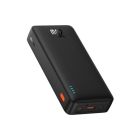 Зовнішній акумулятор Baseus Airpow Fast Charge Power Bank 20000mAh 20W  Cluster Black (With Simple Series Containing universal USB to Type-C 50cm)