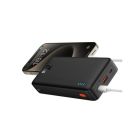 Зовнішній акумулятор Baseus Airpow Fast Charge Power Bank 20000mAh 20W  Cluster Black (With Simple Series Containing universal USB to Type-C 50cm)