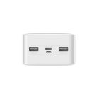 Зовнішній акумулятор Baseus Bipow Digital Display Power Bank 30000mAh 15W White Overseas Edition （With Simple Series Charging Cable USB to Micro 25cm