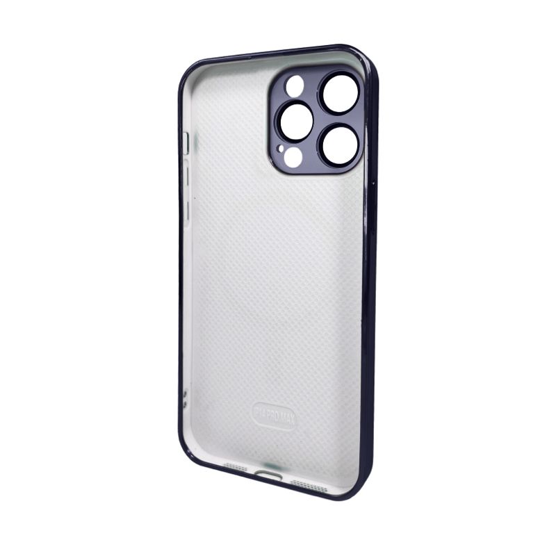 Чохол для смартфона AG Glass Sapphire Frame MagSafe Logo for Apple iPhone 15 Pro Deep Purple