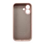 Чохол для смартфона Silicone Full Case AA Camera Protect for Apple iPhone 16 15,Pink Sand
