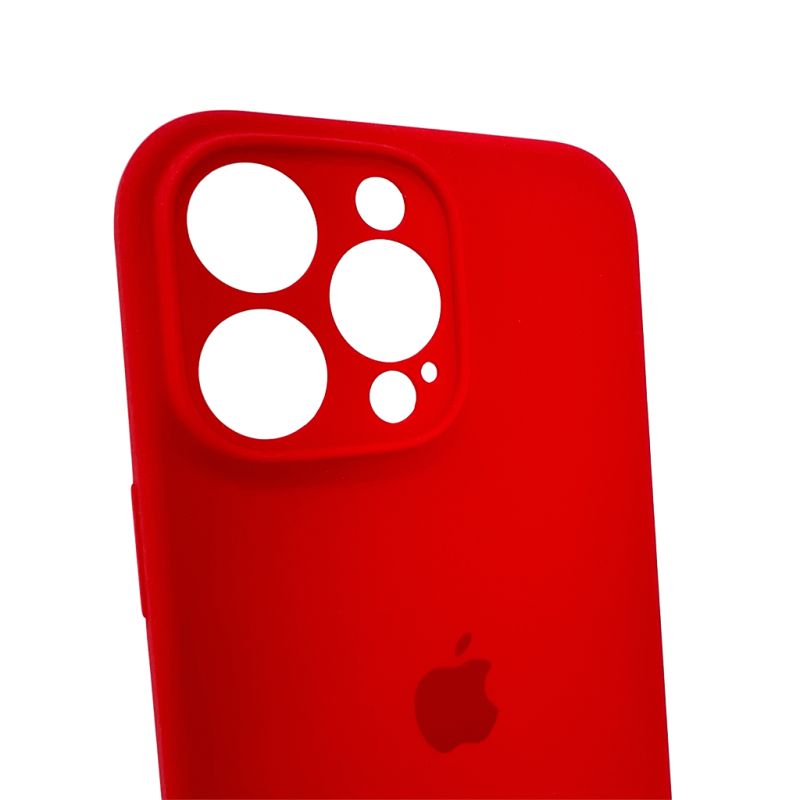 Чохол для смартфона Silicone Full Case AA Camera Protect for Apple iPhone 16 Pro 11,Red