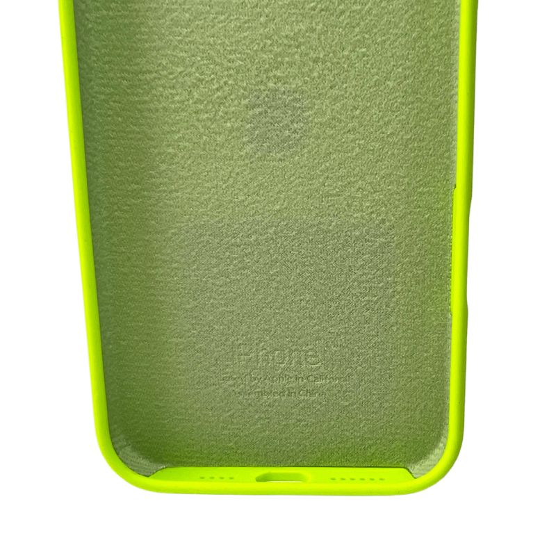 Чохол для смартфона Silicone Full Case AA Camera Protect for Apple iPhone 16 Pro 24,Shiny Green