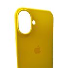 Чохол для смартфона Silicone Full Case AA Open Cam for Apple iPhone 16 56,Sunny Yellow