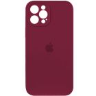 Чохол для смартфона Silicone Full Case AA Camera Protect for Apple iPhone 11 Pro Max 47,Plum