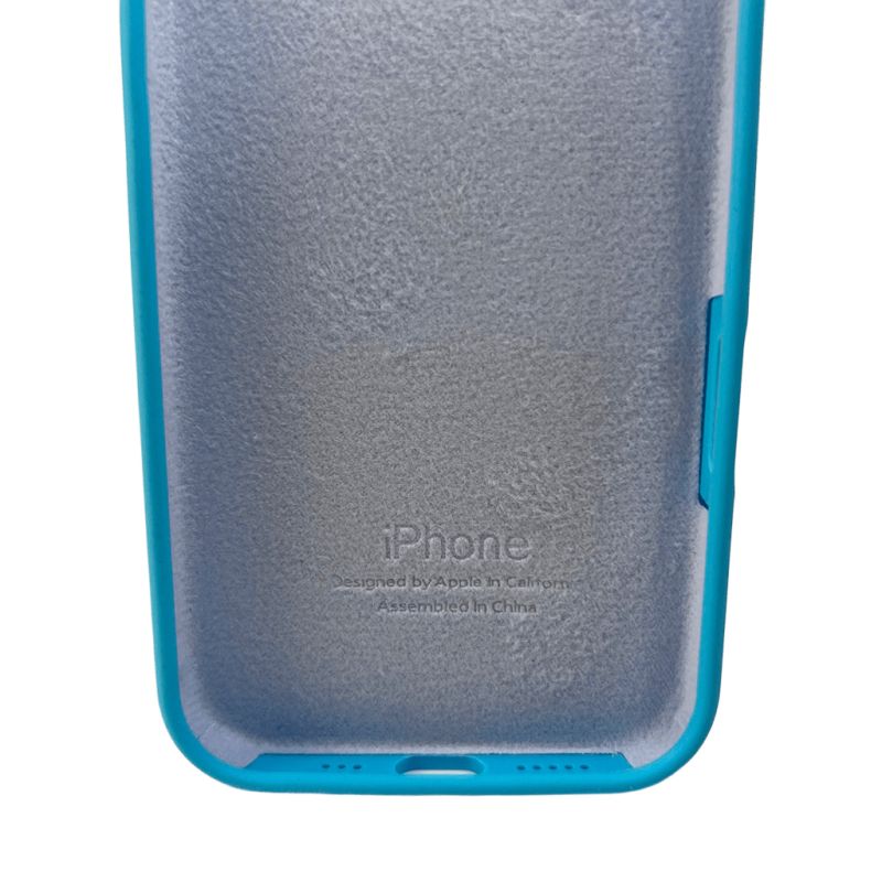 Чохол для смартфона Silicone Full Case AA Camera Protect for Apple iPhone 16 44,Light Blue