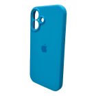 Чохол для смартфона Silicone Full Case AA Camera Protect for Apple iPhone 16 44,Light Blue