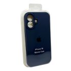 Чохол для смартфона Silicone Full Case AA Camera Protect for Apple iPhone 16 7,Dark Blue