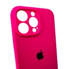 Чохол для смартфона Silicone Full Case AA Camera Protect for Apple iPhone 16 Pro Max 23,Shiny Pink