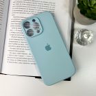 Чохол для смартфона Silicone Full Case AA Camera Protect for Apple iPhone 16 Pro Max 27,Mist Blue