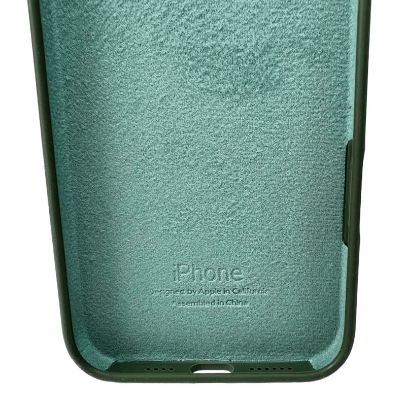 Чохол для смартфона Silicone Full Case AA Camera Protect for Apple iPhone 16 Pro Max 40,Atrovirens
