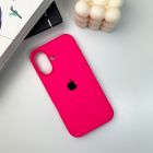 Чохол для смартфона Silicone Full Case AA Open Cam for Apple iPhone 16 23,Shiny Pink