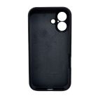 Чохол для смартфона Silicone Full Case AA Camera Protect for Apple iPhone 16 14,Black