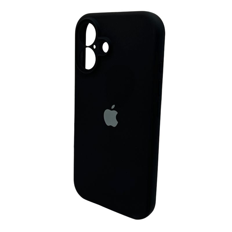 Чохол для смартфона Silicone Full Case AA Camera Protect for Apple iPhone 16 14,Black