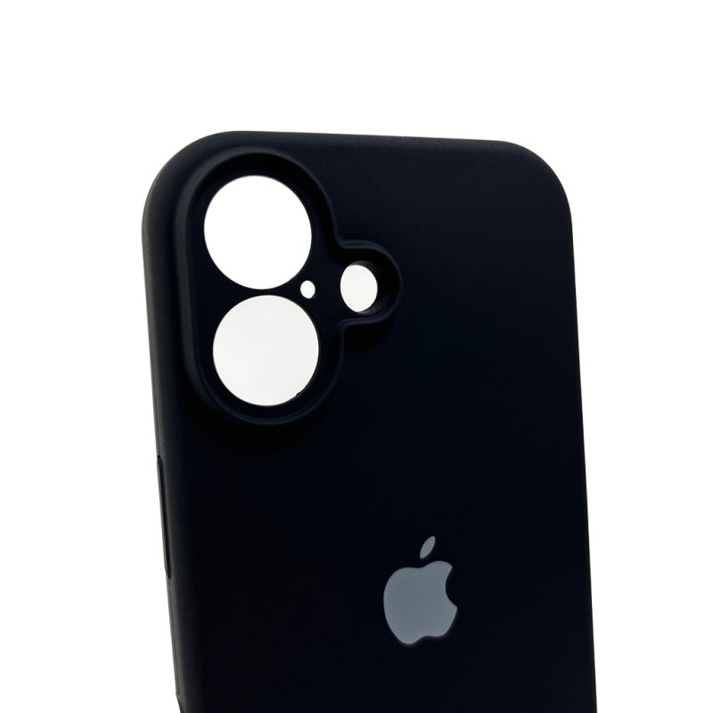 Чохол для смартфона Silicone Full Case AA Camera Protect for Apple iPhone 16 14,Black