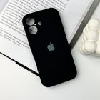 Чохол для смартфона Silicone Full Case AA Camera Protect for Apple iPhone 16 14,Black
