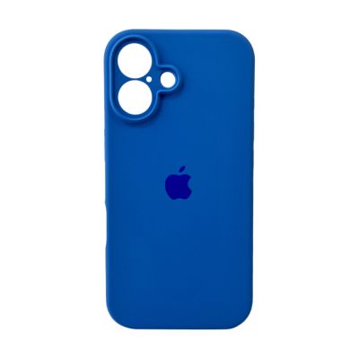Чохол для смартфона Silicone Full Case AA Camera Protect for Apple iPhone 16 3,Royal Blue