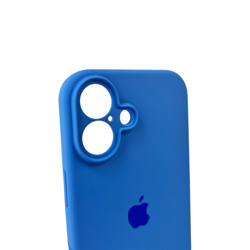 Чохол для смартфона Silicone Full Case AA Camera Protect for Apple iPhone 16 3,Royal Blue