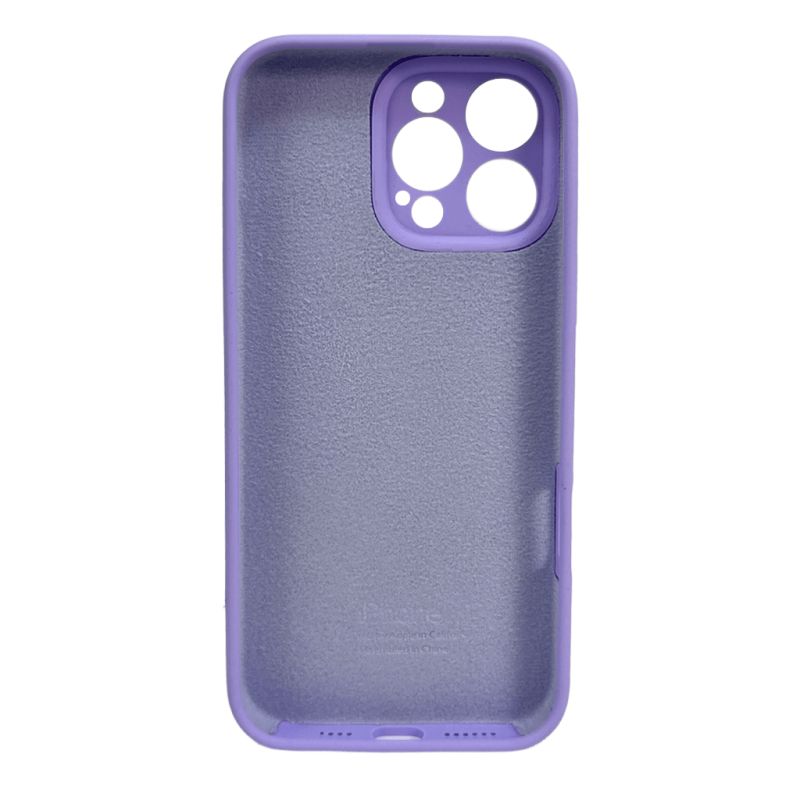 Чохол для смартфона Silicone Full Case AA Camera Protect for Apple iPhone 16 Pro 26,Elegant Purple