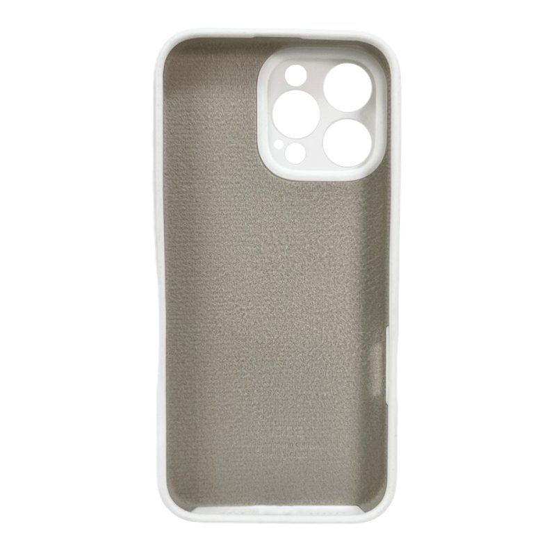 Чохол для смартфона Silicone Full Case AA Camera Protect for Apple iPhone 16 Pro 8,White