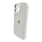 Чохол для смартфона Silicone Full Case AA Camera Protect for Apple iPhone 16 Pro 8,White
