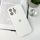 Чохол для смартфона Silicone Full Case AA Camera Protect for Apple iPhone 16 Pro 8,White